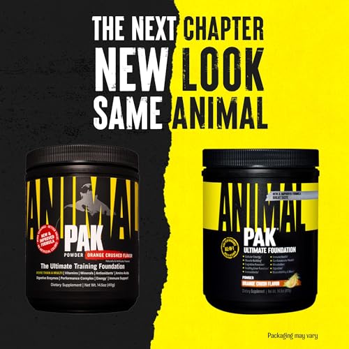 Animal Pak Vitamina en polvo todo en uno para hombres y mujeres – 60 porciones