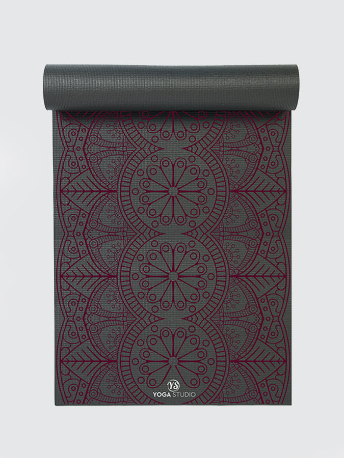 Alfombrilla de yoga adhesiva reversible de 6 mm diseñada por Yoga Studio