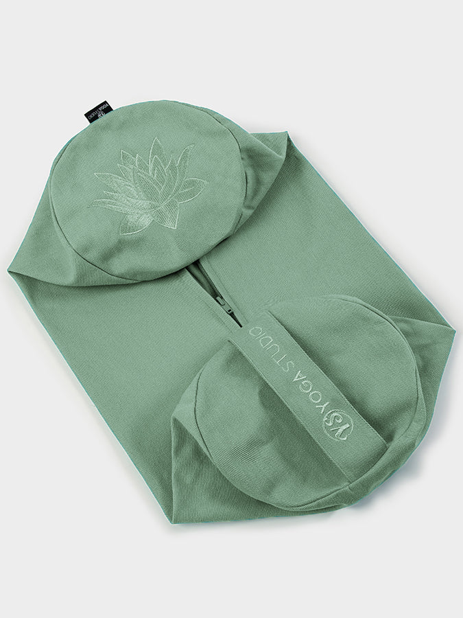 Funda redonda de loto para cojín de yoga (repuesto)
