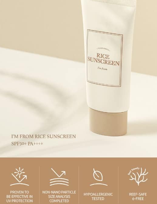 I’m From Rice Sunscreen SPF50+ PA++++ — 50ml - Calm Era