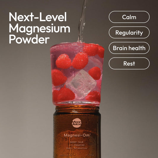 Moon Juice Magnesi-om Berry Jar – Big Mag 7.7 oz (55 Servings) | Moon Juice - Calm Era