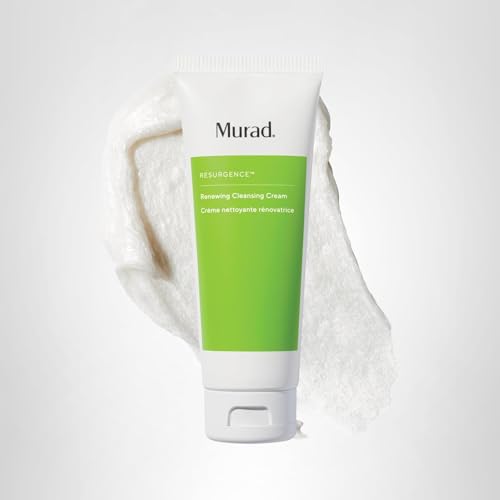 Murad Renewing Cleansing Cream – Lactic Acid & Vitamin E Face Cleanser 5oz