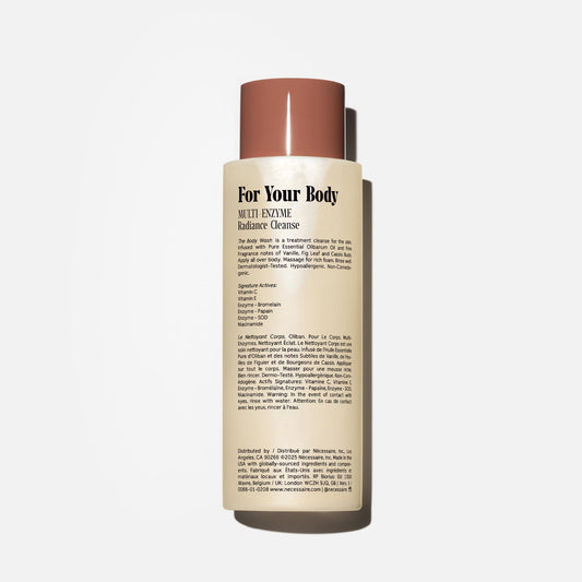 Nécessaire The Body Wash Olibanum – Niacinamide Radiance Cleanse 8.4oz