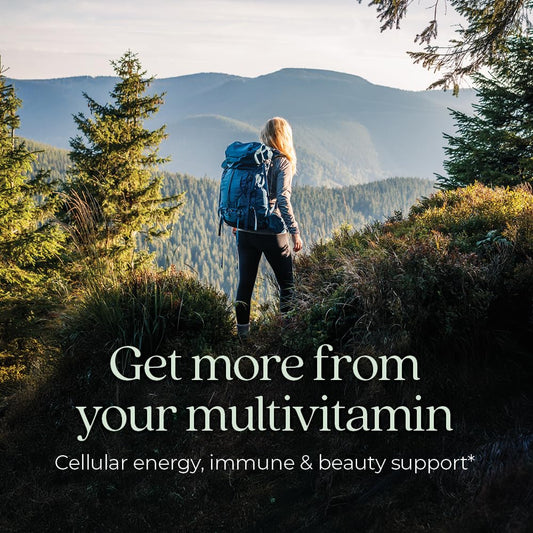 Multivitamínico New Chapter One Daily para mujeres – Nutrición suave y fermentada para el apoyo inmunitario y la salud del cabello