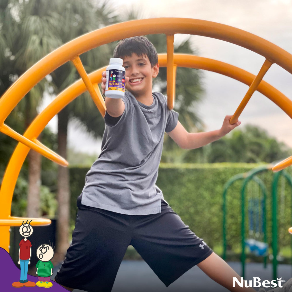 NuBest Tall 10+ Bone Strength Formula – Kids 10+ & Teens | 3-Month Pack - Calm Era