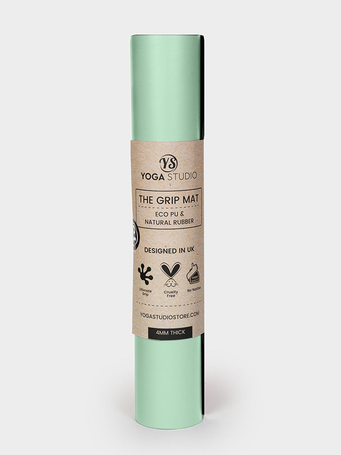 Yoga Studio The Grip Alignment Yoga Mat – Non-Slip & Cushioned | 4mm