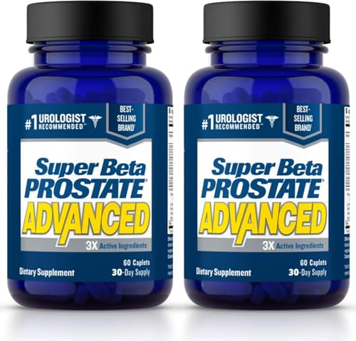 Super Beta Prostate Advanced: Apoyo Prostático con Beta Sitosterol (Paquete de 2)