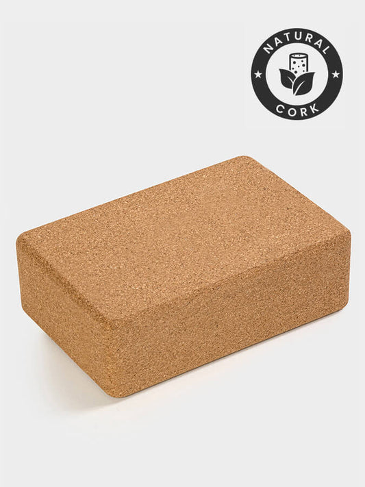 Yoga Studio Large Cork Yoga Brick – Unbranded