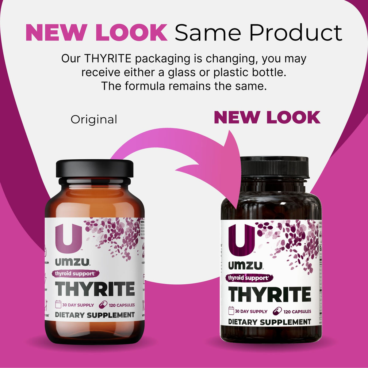 UMZU Thyrite Soporte para la Tiroides — 120 Cápsulas