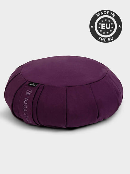 European Organic Buckwheat Zafu Round Meditation Cushion