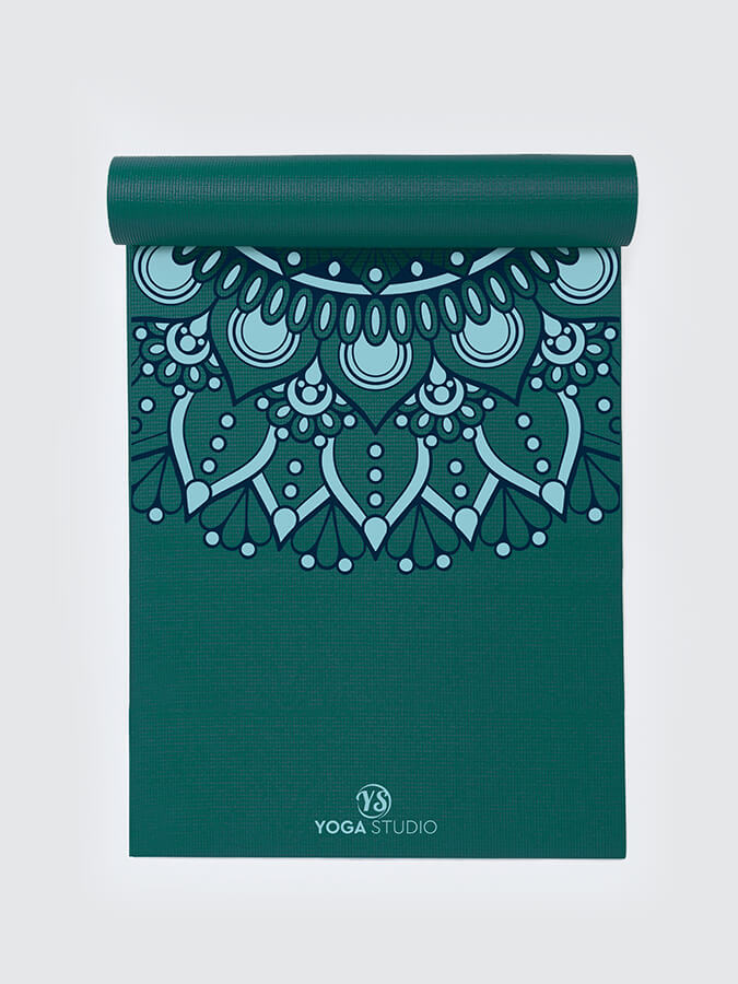 Alfombrilla de yoga adhesiva reversible de 6 mm diseñada por Yoga Studio