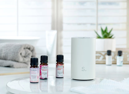 Halo Home Waterless Scented Oil Diffuser – Portable Aromatherapy Diffuser