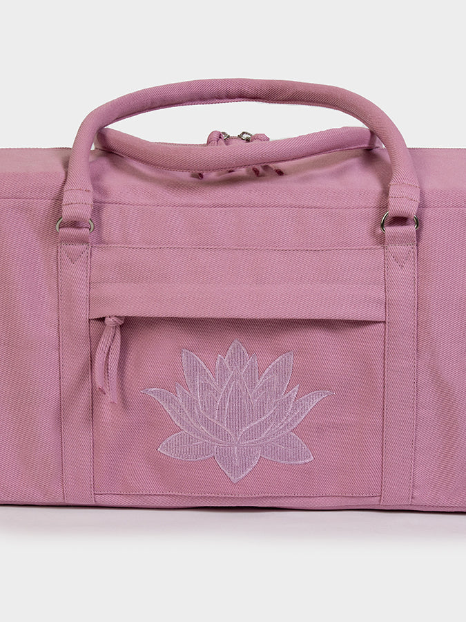 Bolsa de kit para equipo de yoga de algodón orgánico GOTS