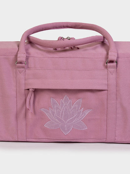 Bolsa de kit para equipo de yoga de algodón orgánico GOTS