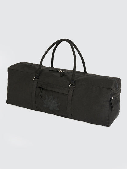 Bolsa de kit para equipo de yoga de algodón orgánico GOTS
