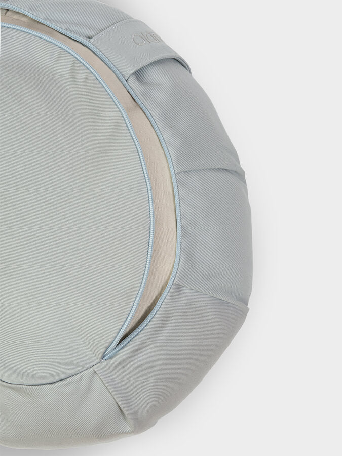 European Organic Buckwheat Zafu Crescent Meditation Cushion