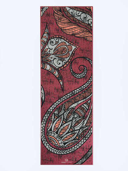 Alfombrilla de yoga adhesiva reversible de 6 mm diseñada por Yoga Studio