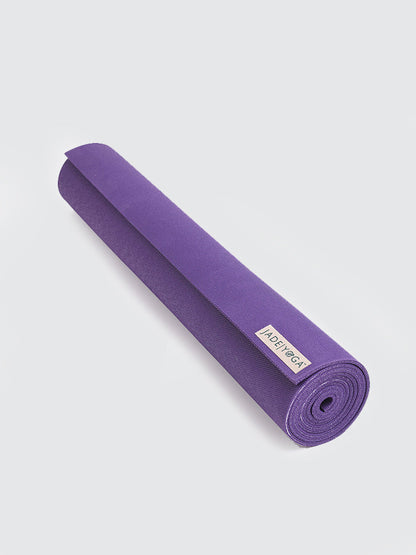 Esterilla de yoga de caucho natural Jade Yoga Harmony de 74" y 5 mm