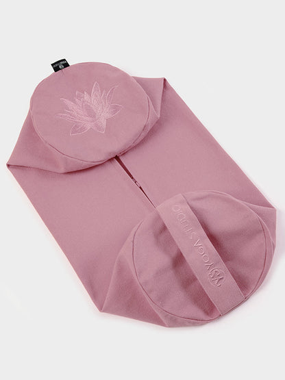 Funda redonda de loto para cojín de yoga (repuesto)
