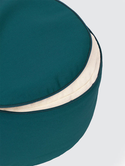Yoga Studio Cylinder Meditation Cushion – Large | Firm Support for Seated Practice