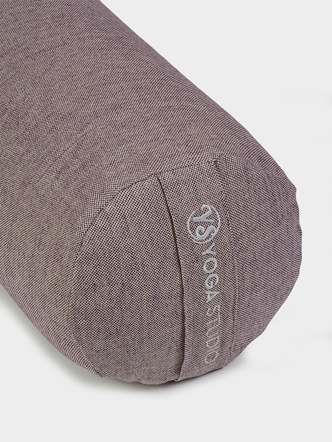 Cojín de meditación de trigo sarraceno orgánico de dos tonos Yoga Studio