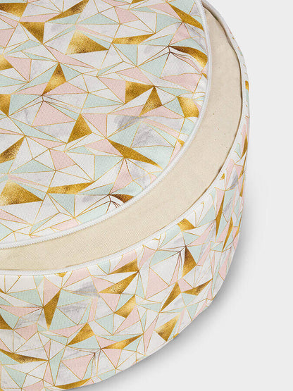 Yoga Studio Cylinder Meditation Cushion – Large | Firm Support for Seated Practice