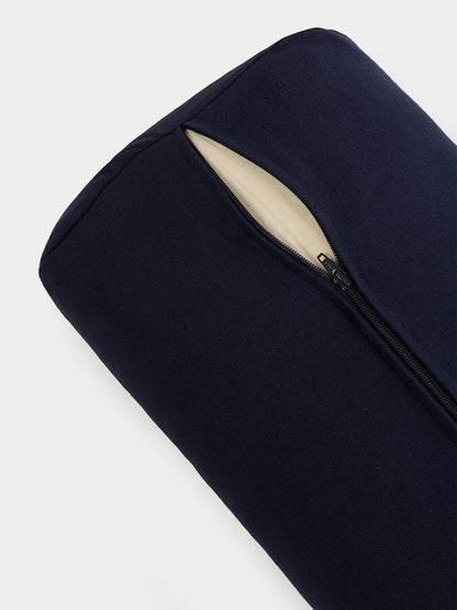 Rectangular Lightweight Yoga Bolster — Organic Cotton Cover
