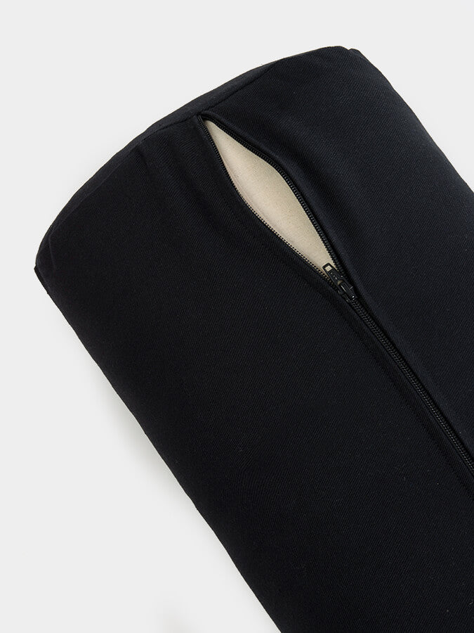 Rectangular Lightweight Yoga Bolster — Organic Cotton Cover