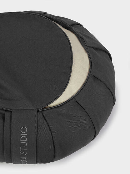 European Organic Buckwheat Zafu Round Meditation Cushion