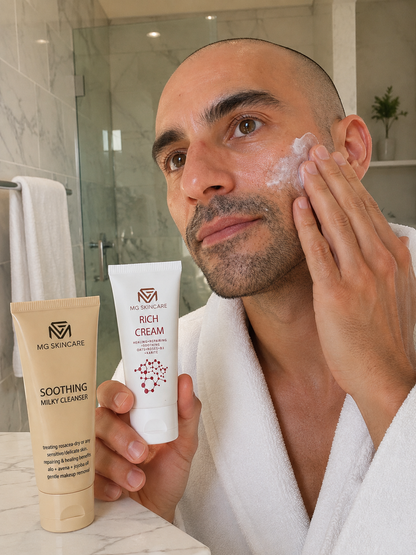 MG Skincare Rich Face Cream with Niacinamide & Oat
