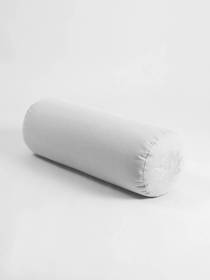 GOTS Organic Cotton Buckwheat Lotus Meditation Bolster