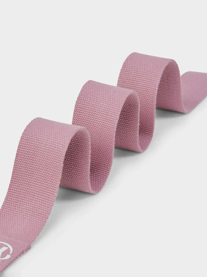 Cinta de yoga Yoga Studio con anilla en D de algodón orgánico GOTS de 2,5 m