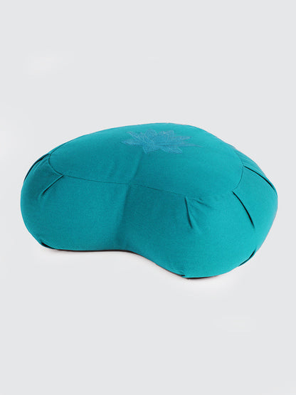 Yoga Studio Crescent Lotus Zafu Buckwheat Cushion – GOTS Organic Cotton