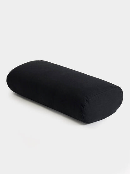 Rectangular Lightweight Yoga Bolster — Organic Cotton Cover
