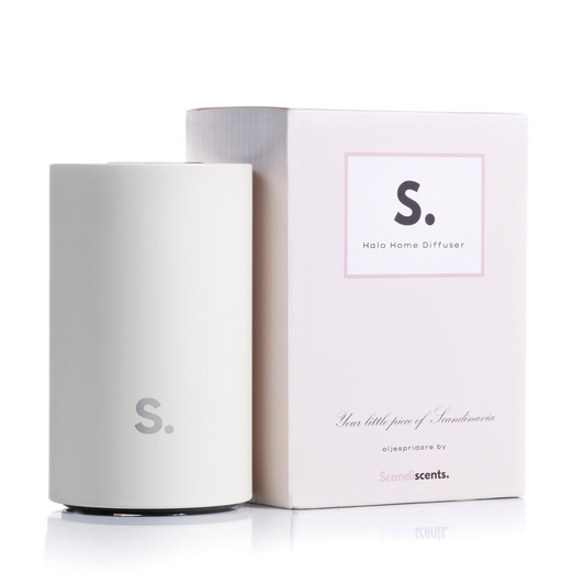 Halo Home Waterless Scented Oil Diffuser – Portable Aromatherapy Diffuser
