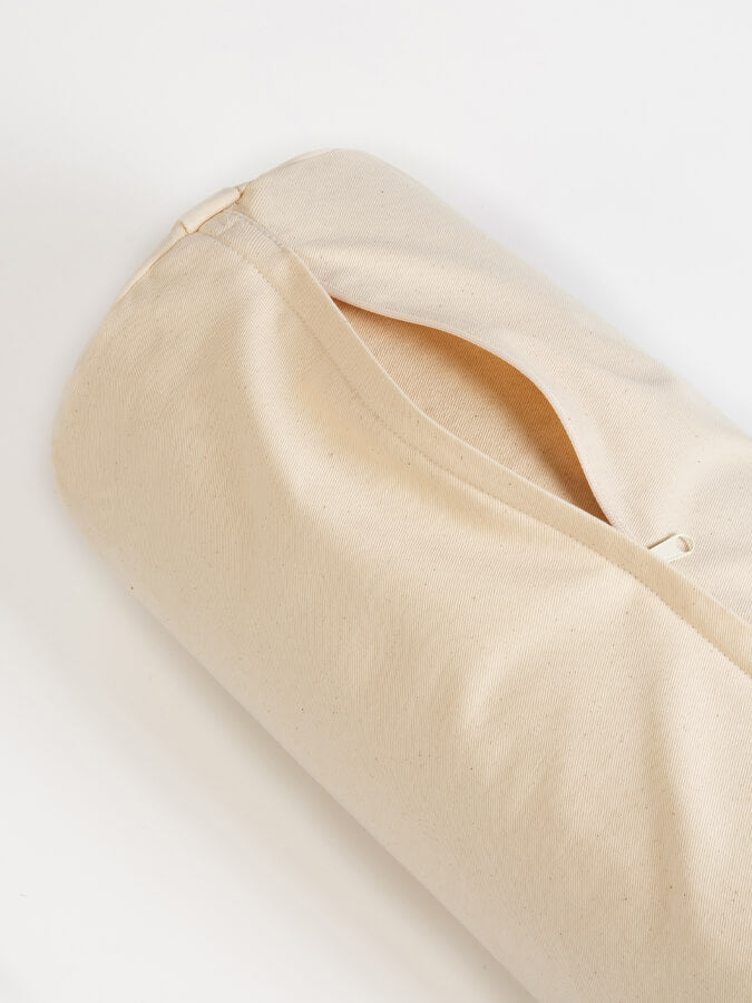 GOTS Organic Cotton Buckwheat Lotus Meditation Bolster