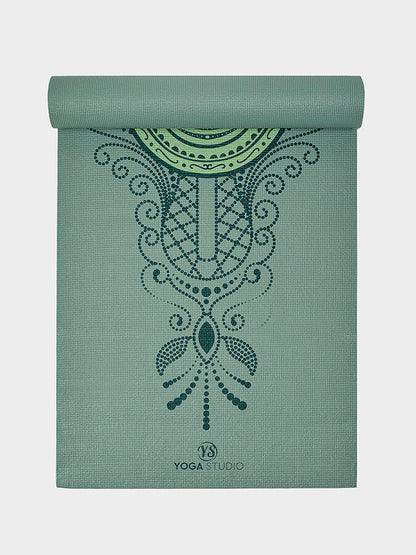 Alfombrilla de yoga adhesiva reversible de 6 mm diseñada por Yoga Studio