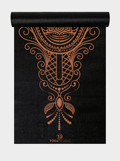 Alfombrilla de yoga adhesiva reversible de 6 mm diseñada por Yoga Studio