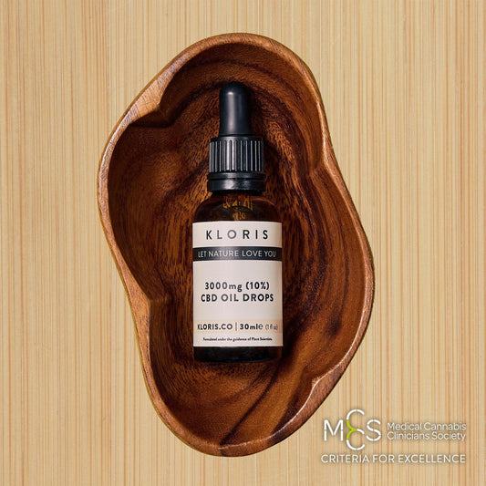 KLORIS 3000mg Gotas de Aceite de CBD 10%