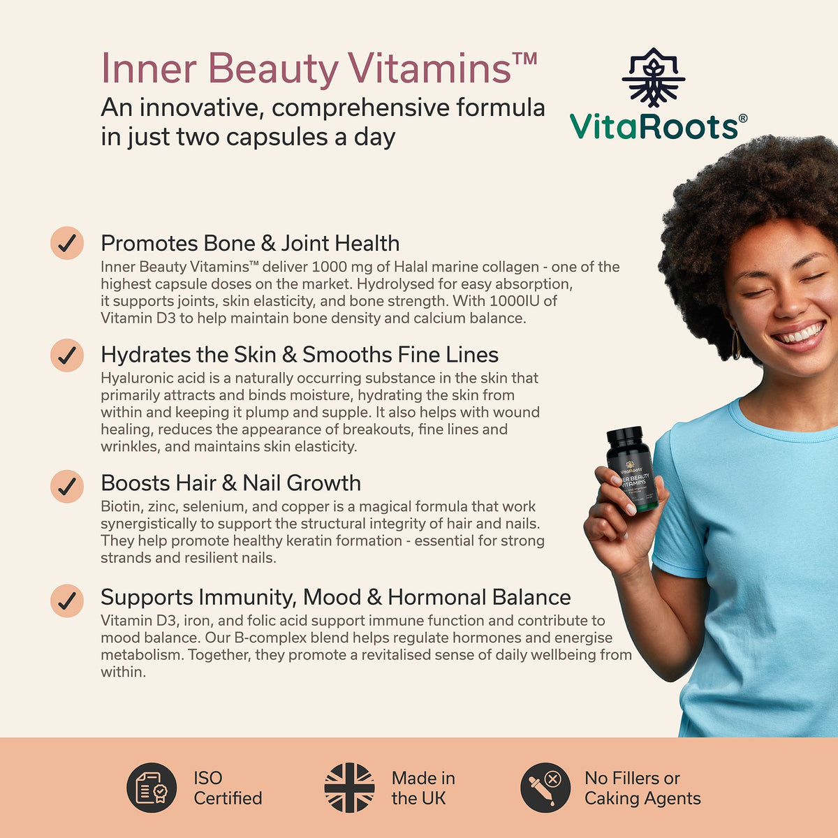 Vitaroots Inner Beauty Multivitamin Capsules