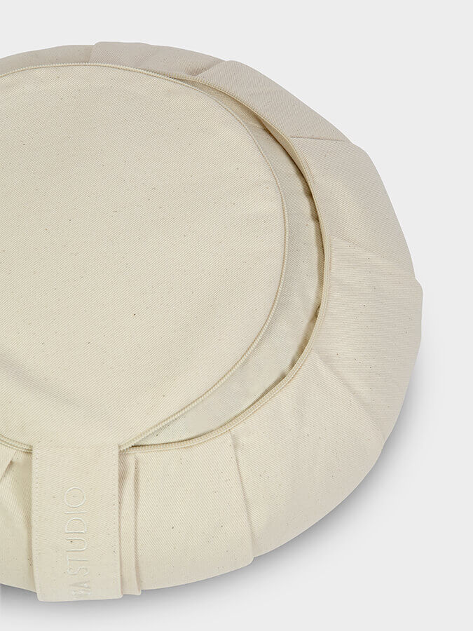 European Organic Buckwheat Zafu Round Meditation Cushion