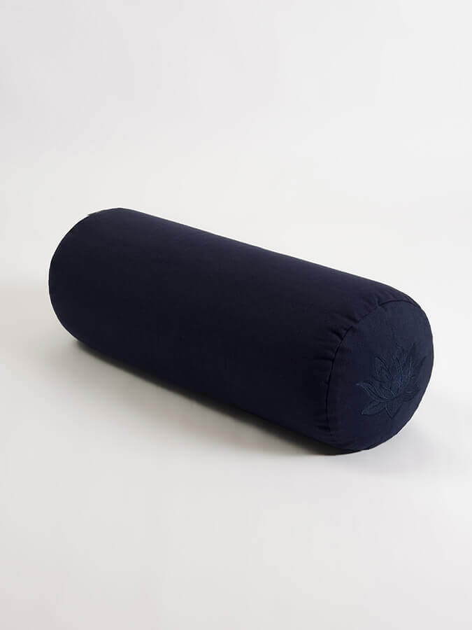 GOTS Organic Cotton Buckwheat Lotus Meditation Bolster