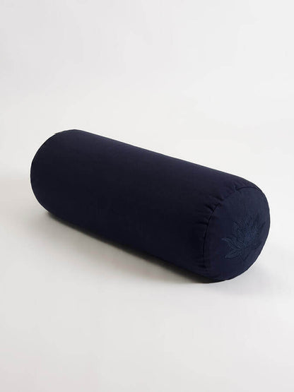 GOTS Organic Cotton Buckwheat Lotus Meditation Bolster