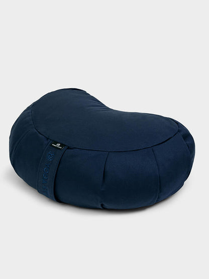 European Organic Buckwheat Zafu Crescent Meditation Cushion