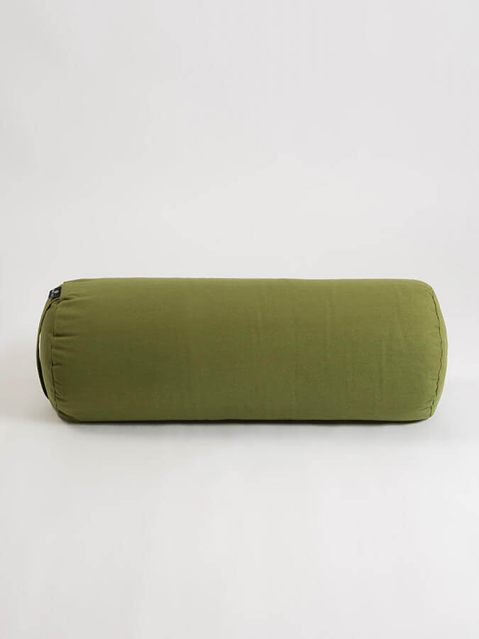 GOTS Organic Cotton Buckwheat Lotus Meditation Bolster