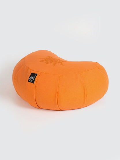 Yoga Studio Crescent Lotus Zafu Buckwheat Cushion – GOTS Organic Cotton