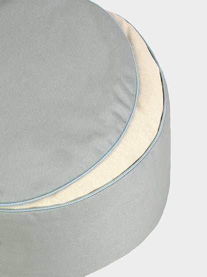 Yoga Studio Cylinder Meditation Cushion – Large | Firm Support for Seated Practice