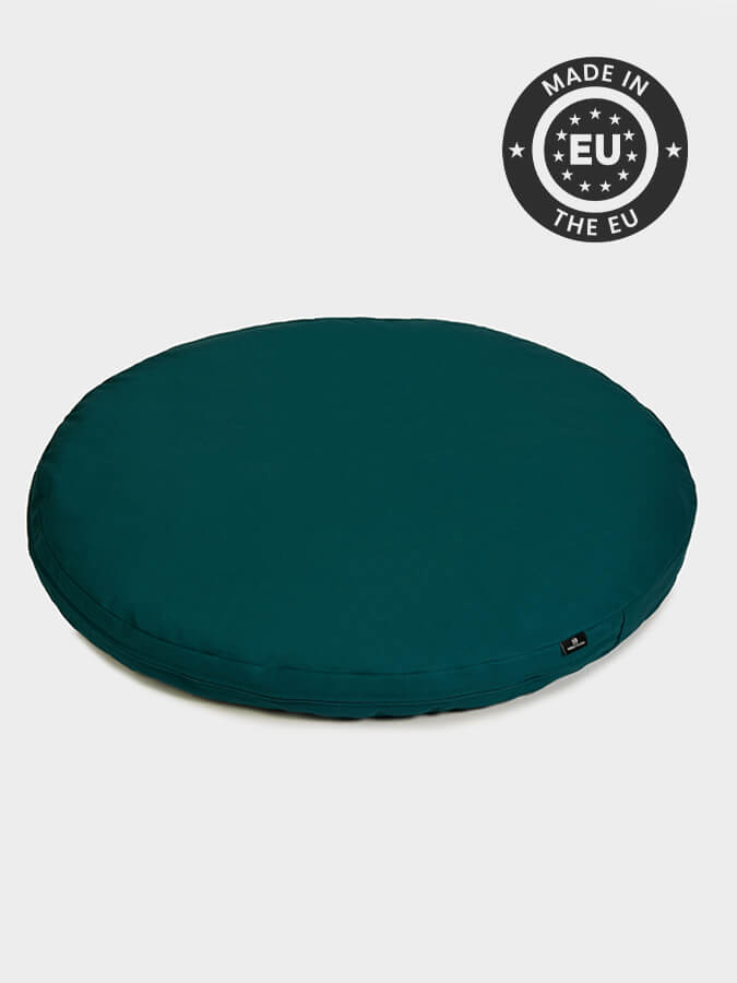 Zabuton redondo orgánico para meditación Yoga Studio EU