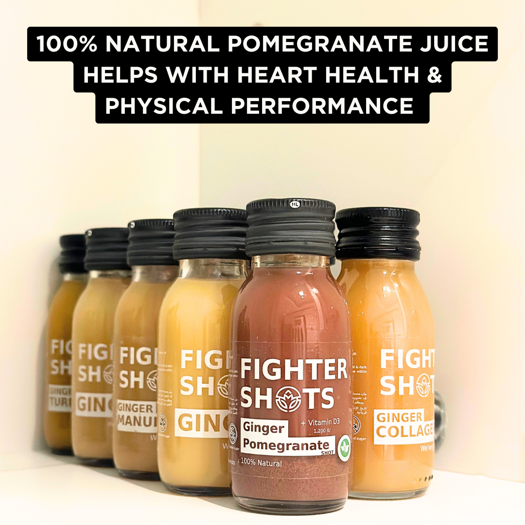 Fighter Shots Ginger, Pomegranate & Vitamin D3 60ml