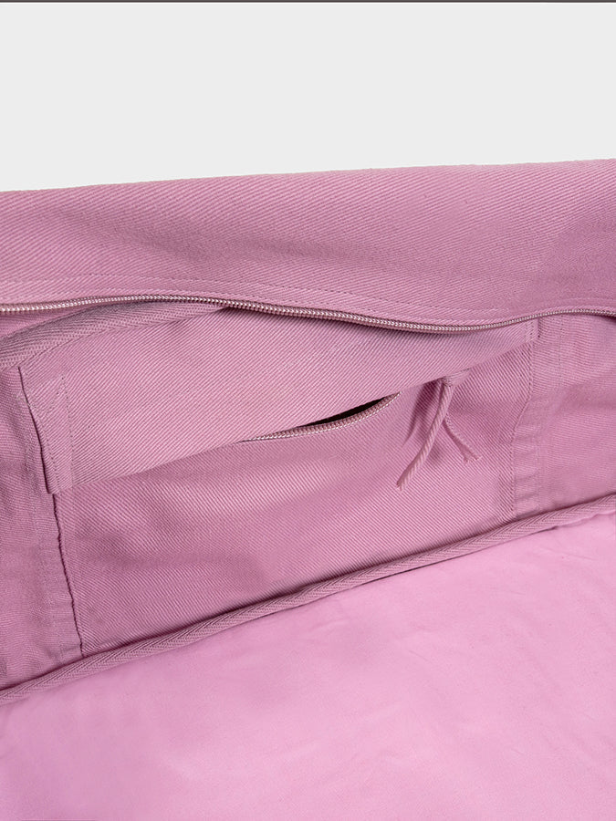 Bolsa de kit para equipo de yoga de algodón orgánico GOTS
